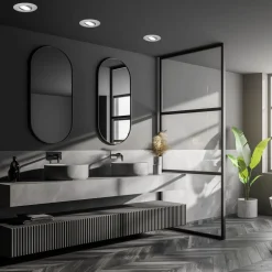 LED-indbygningsspot 7597 3 IP65 4.000 K krom mat^Briloner Sale