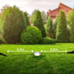 Briloner LED-indbygningsspot 3923034, IP65, 12 V, 3-punkts forlængelse Ø 3,5 cm