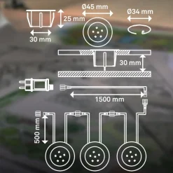 Briloner Nedgravet Udebelysning><noscript><img width=