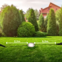 Briloner LED-indbygningsspot 3912032 IP67 12V 3x-startersæt Ø3cm stål