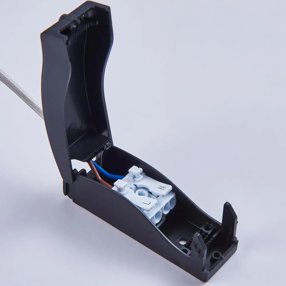 Lindby Loftlamper|Indbygningsspots>LED-indbygningsspot Andrej, kantet, nikkel, sæt med 3 stk