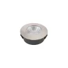 LED-indbygningsspot Diled, Ø 6,7 cm, Dim-To-Warm, stål^Sigor Hot