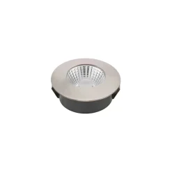 LED-indbygningsspot Diled, Ø 6,7 cm, Dim-To-Warm, stål^Sigor Hot