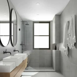 LED-indbygningsspot Plat, hvid, sæt af 3, 3.000 K^Briloner Outlet