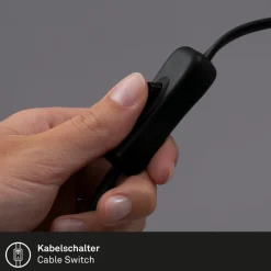 Briloner LED-klemmelampe Fleks, hvid, fleksibel, metal