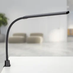LED-klemmelampe pirro, sort, 37 cm, dæmpbar^Maul Sale