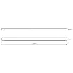 Milagro Lighting Arbejdsrum/Kontor|Loftlamper>LED-loftlampe Batten, længde 120 cm, aluminium, hvid, 4.000 K