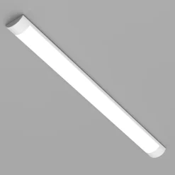 LED-loftlampe Batten, længde 90 cm, aluminium, hvid, 4.000 K^Milagro Lighting Best