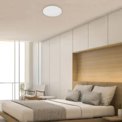 LED-loftlampe Brili Splash, IP44, hvid, 4.000K^Briloner Best