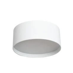 CMD LED-loftlampe 9093, Ø 12 cm, hvid, IP44, metal