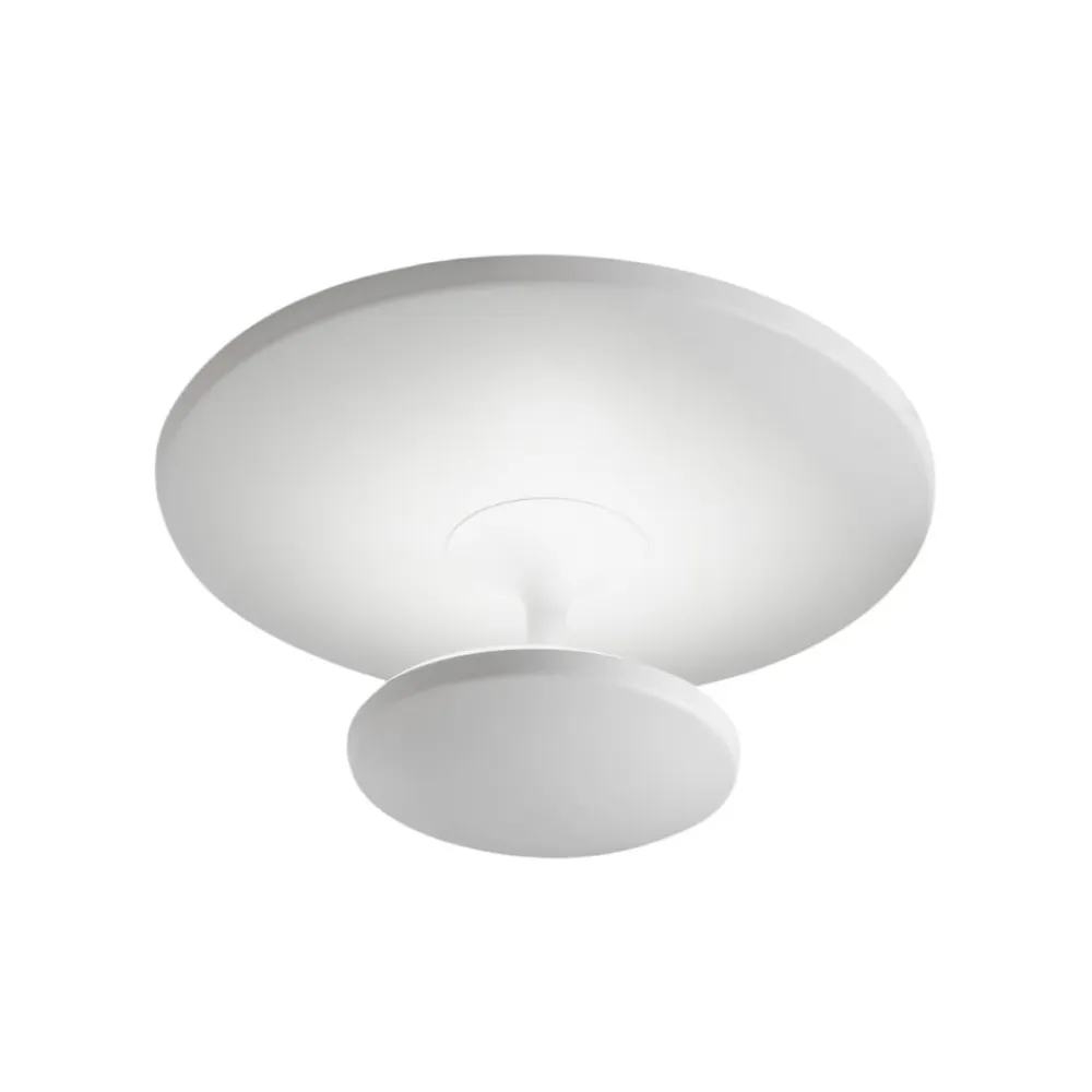 LED-loftlampe Conrad, hvid, Ø 50 cm, metal, dæmpbar^Fabas Luce Best