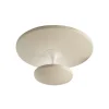 LED-loftlampe Conrad, sandfarvet, Ø 50 cm, metal, dæmpbar^Fabas Luce Hot