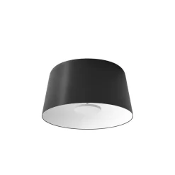 Linea Light LED-loftlampe Delfi_S, sort, Ø 45 cm, metal