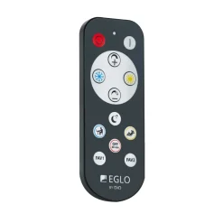 EGLO LED-loftlampe Gafares, guld, aluminium, 41 cm fjernbetjening CCT