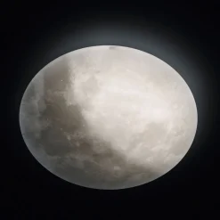 LED-loftlampe Lunar med fjernbetjening 60cm^Trio Lighting