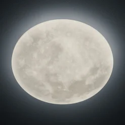 Børn Trio Lighting LED-loftlampe Lunar med fjernbetjening 40cm