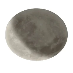 Børn Trio Lighting LED-loftlampe Lunar med fjernbetjening 40cm