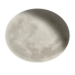 Børn Trio Lighting LED-loftlampe Lunar med fjernbetjening 40cm