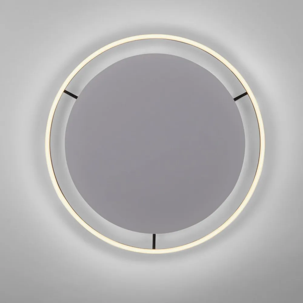 JUST LIGHT. GmbH Loftlamper>LED-loftlampe Ritus, Ø 58,5 cm, antracit