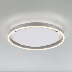 JUST LIGHT. GmbH Loftlamper|Loftlamper>LED-loftlampe Ritus, Ø 39,3 cm, aluminium