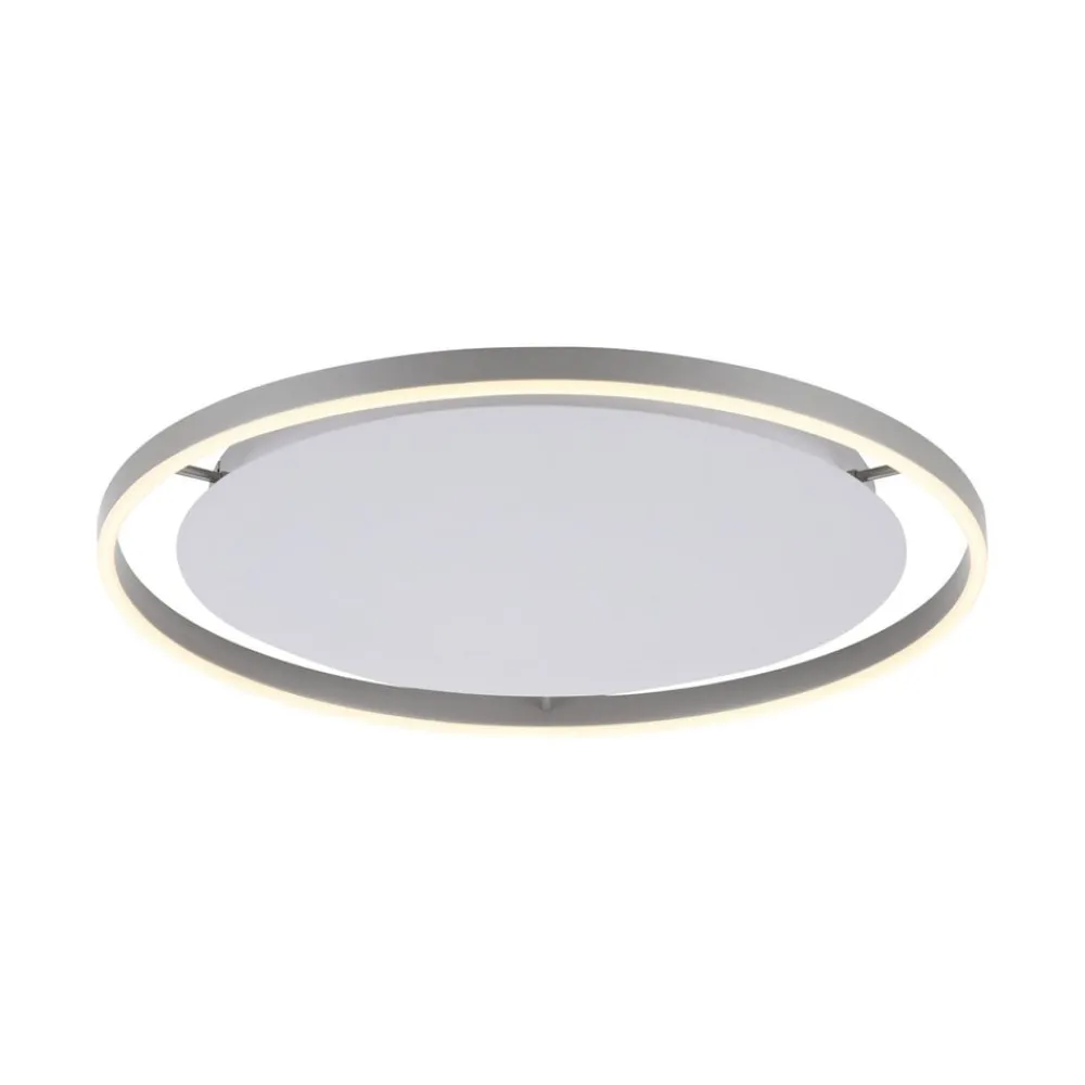 JUST LIGHT. GmbH LED-loftlampe Ritus, Ø 58,5 cm, aluminium