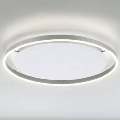 JUST LIGHT. GmbH LED-loftlampe Ritus, Ø 58,5 cm, aluminium