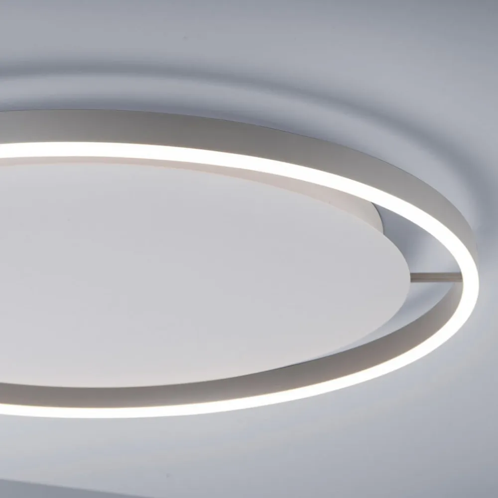 JUST LIGHT. GmbH LED-loftlampe Ritus, Ø 58,5 cm, aluminium