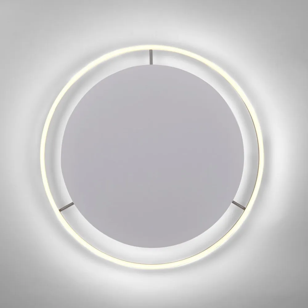 JUST LIGHT. GmbH LED-loftlampe Ritus, Ø 58,5 cm, aluminium