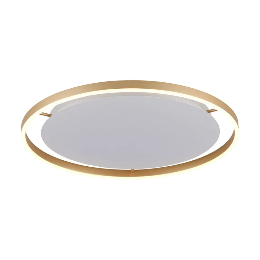 LED-loftlampe Ritus, Ø 58,5 cm, mat messing^JUST LIGHT. GmbH Hot