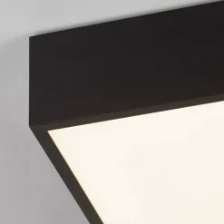 Searchlight LED-loftlampe til badeværelset Zeus, sort, længde 30 cm, metal