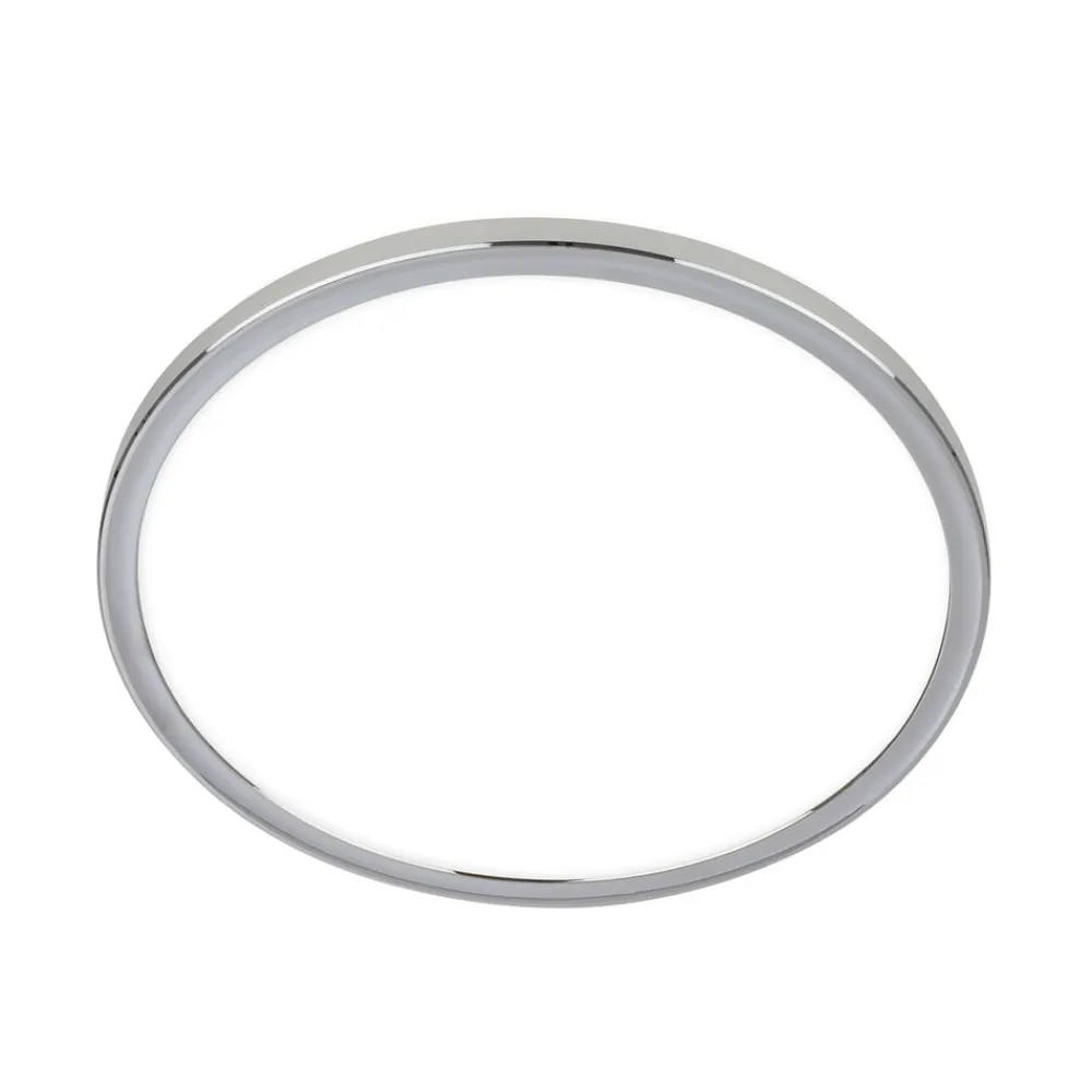 Briloner Loftlamper>LED-loftlampe til badeværelset Pulap, Ø 42 cm, kromfarvet/hvid metal