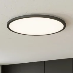 LED-loftlampe Tuco CCT, dæmpbar, sort Ø 50 cm^Brilliant Discount