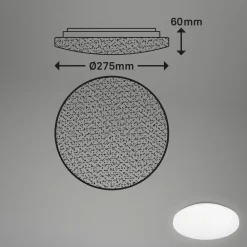 Børn Briloner LED-loftslampe Case IP44 starry sky 840 Ø 28cm