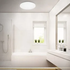 LED-loftslampe Case til badeværelset IP44 3.000K Ø 40cm^Briloner Outlet