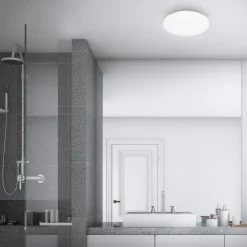 Briloner Loftlamper|Loftlamper>LED-loftslampe Case til badeværelset IP44 3.000K Ø 28cm