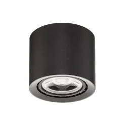 Lucide LED-loftslampe Fedler dæmpet til varm, sort