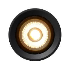 Lucide LED-loftslampe Fedler dæmpet til varm, sort