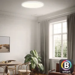 Briloner Loftlamper|Loftlamper>LED-loftslampe Slim S dæmpbar CCT hvid Ø 45 cm