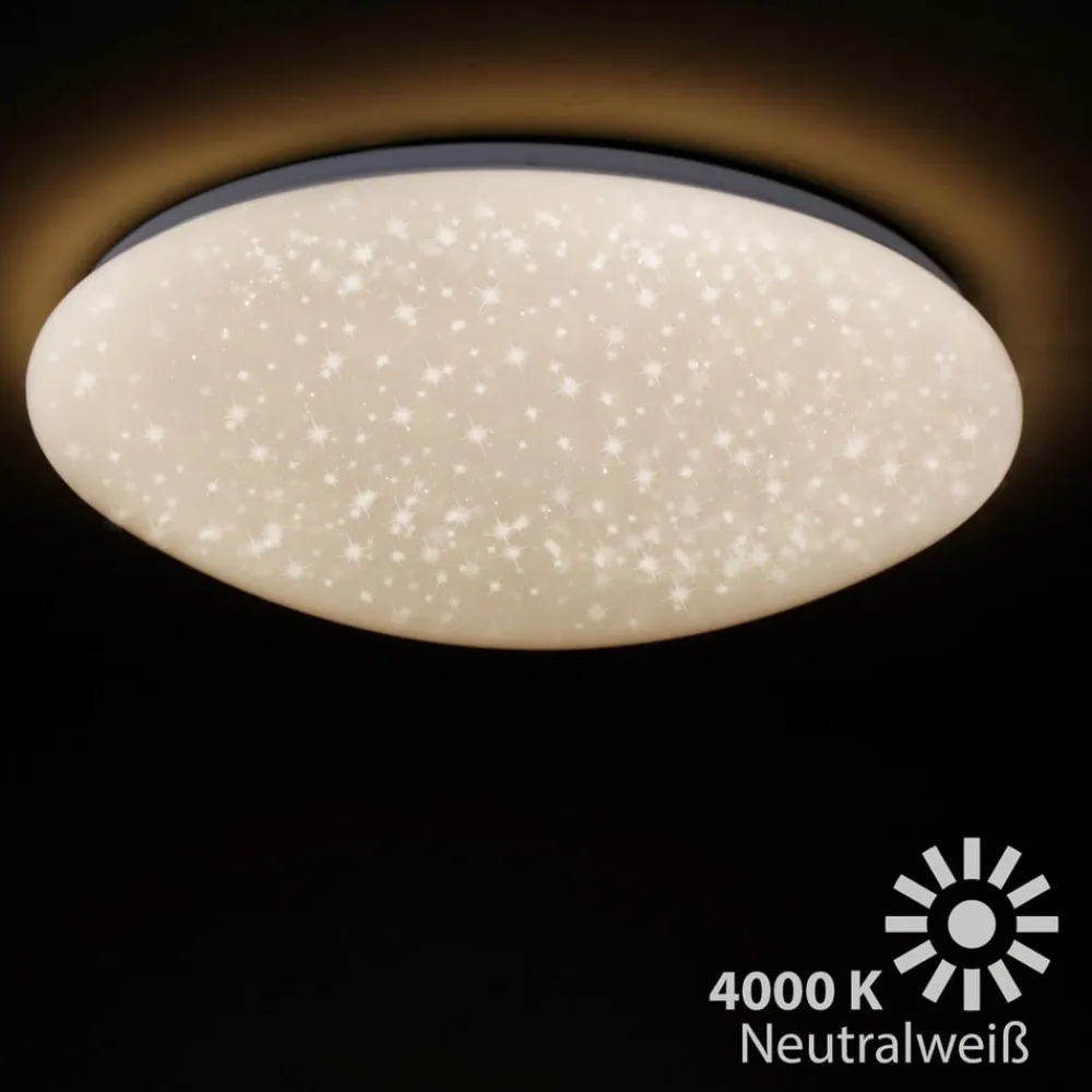 LED-loftslampe Vipe, stjernehimmel-effekt, 49 cm^Briloner Hot