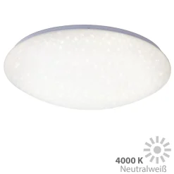 LED-loftslampe Vipe, stjernehimmel-effekt, 49 cm^Briloner Hot