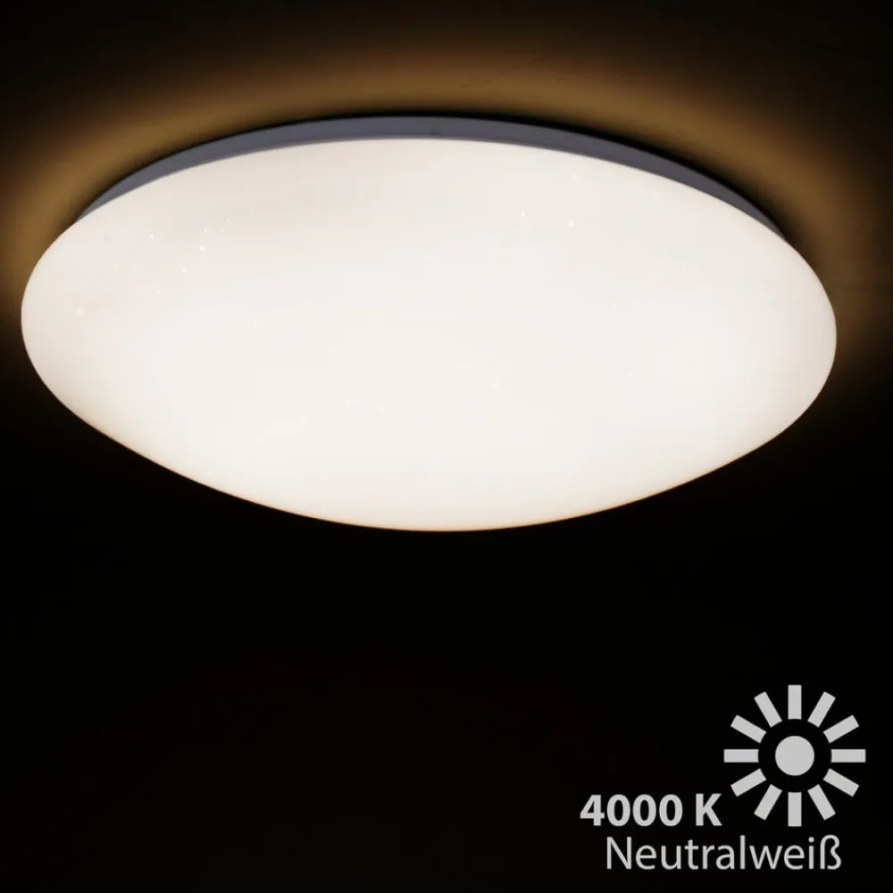LED-loftslampe Vipe, stjernehimmel-effekt, 49 cm^Briloner Hot