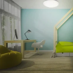 LED-loftslampe Vipe, stjernehimmel-effekt, 49 cm^Briloner Hot