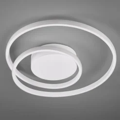 Reality Leuchten LED-loftslampe Zibal, dæmpbar, hvid