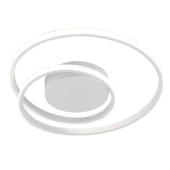 Reality Leuchten LED-loftslampe Zibal, dæmpbar, hvid