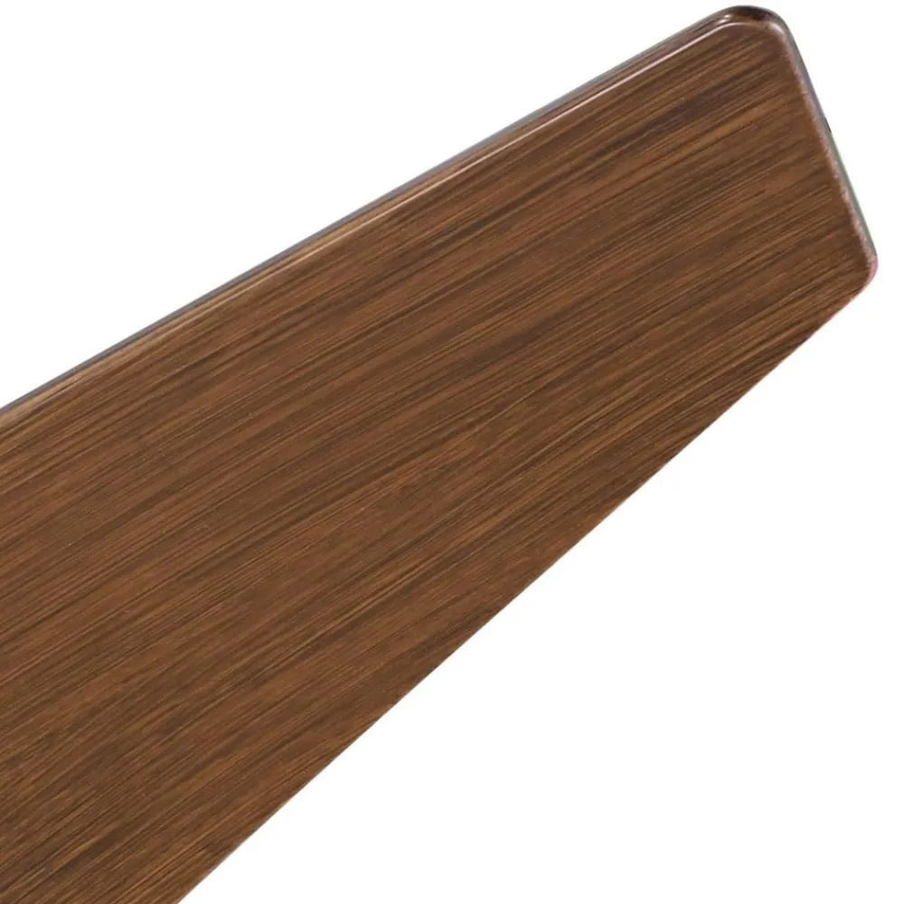 KICHLER Loftventilatorer>LED-loftventilator Jade, bronze, støjsvag, Ø 152 cm, 60 W