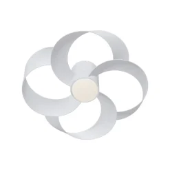 LED-loftventilator Rose hvid DC-motor støjsvag Ø 65 cm CCT^Mantra Iluminación Outlet