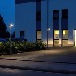 LED-lygtepæl 866, aluminium, antracit, højde 300 cm^Albert Leuchten Best