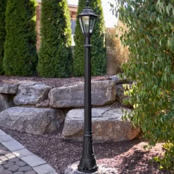 LED-lygtepæl Artu Rut, saltvandsresistent, IP55^Fumagalli Online