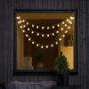 Konstsmide Christmas Dekorationsbelysning|Julepynt>LED-lysforhæng, 44 fnug med varmhvidt lys