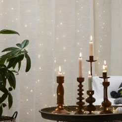 LED-lysgardin Dew Drop, højde 100 cm^STAR TRADING